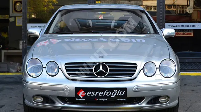 سيارة Mercedes - Benz CL500 موديل 2001، من المالك الأول  نظام شفط، نظام ABC، سقف بانورامي، بدون مصاريف إضافية من EŞREFOĞLU