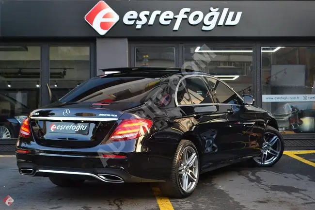 2017 - Mercedes - Benz - E180 AMG - فتحة سقف - لا تحتاج لمصاريف - عداد 165000 كم - من EŞREFOĞLU