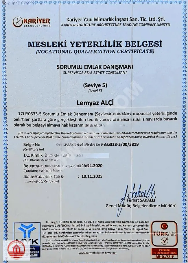 FIRSAT !!! SİLİVRİ'NİN MERKEZİNDE 4 KAT, 8 DAİRELİK 329 M2 ARSA