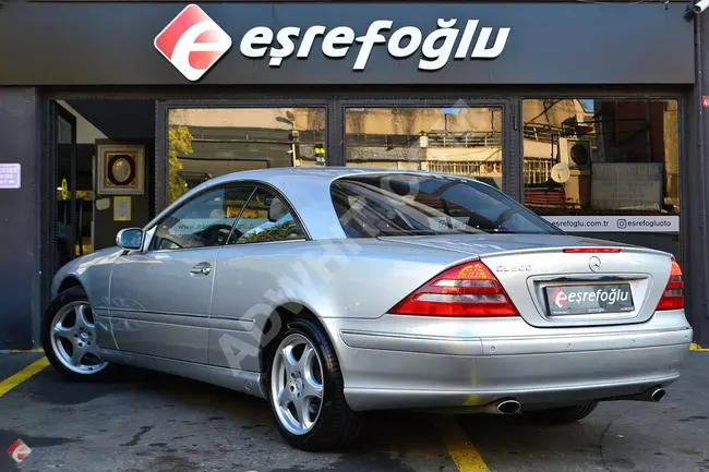 سيارة Mercedes - Benz CL500 موديل 2001، من المالك الأول  نظام شفط، نظام ABC، سقف بانورامي، بدون مصاريف إضافية من EŞREFOĞLU