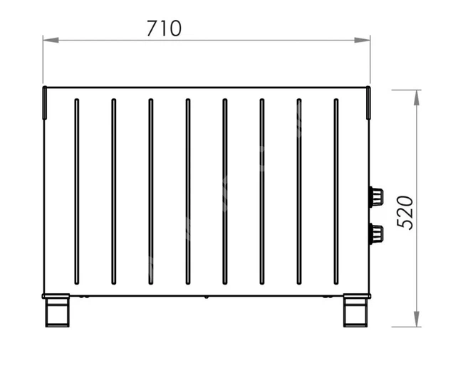 Sofa 22500 watts, Luxel brand, 2 years warranty