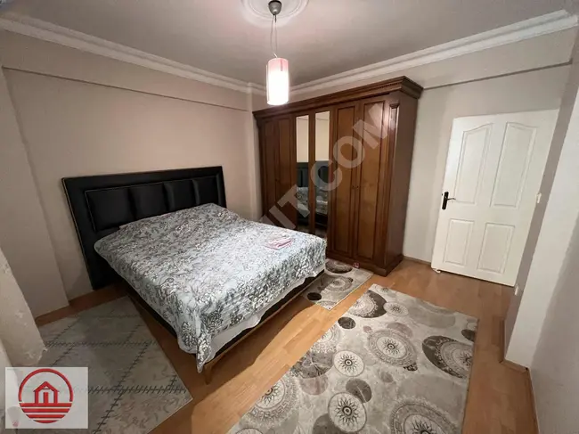 Furnished 3+1 apartment with a street view