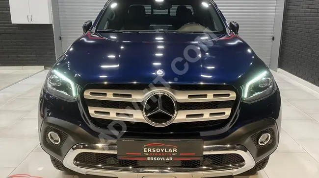 2019 - MERCEDES BENZ - كاميرا 360 درجة - عداد 76000 كم - بقوة 258 حصان - متابعة مسار - فرش لون بني