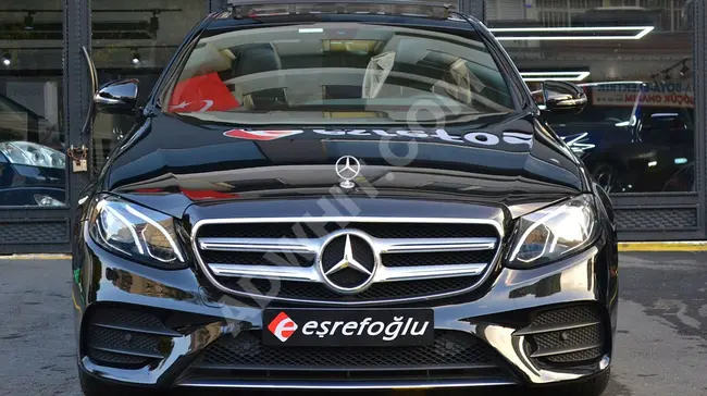 2017 - Mercedes - Benz - E180 AMG - فتحة سقف - لا تحتاج لمصاريف - عداد 165000 كم - من EŞREFOĞLU