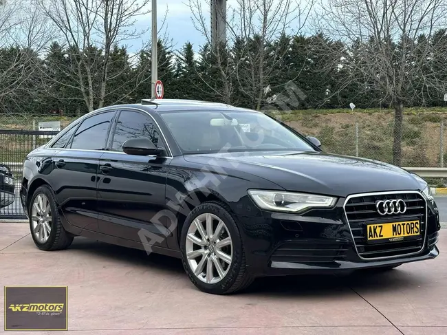 AKZ MOTORS DAN 2013 A6 2.0 TDİ 177 HP İÇİ BEJ SANRUF VAKUM BAYİ