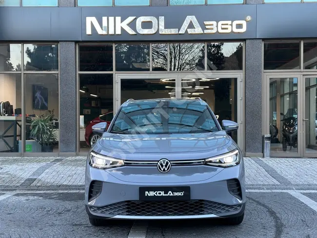 سيارة  / VW ID.4 CROZZ / سقف زجاجي  / دفع بالتقسيط عبر بطاقة الائتمان من NIKOLA360