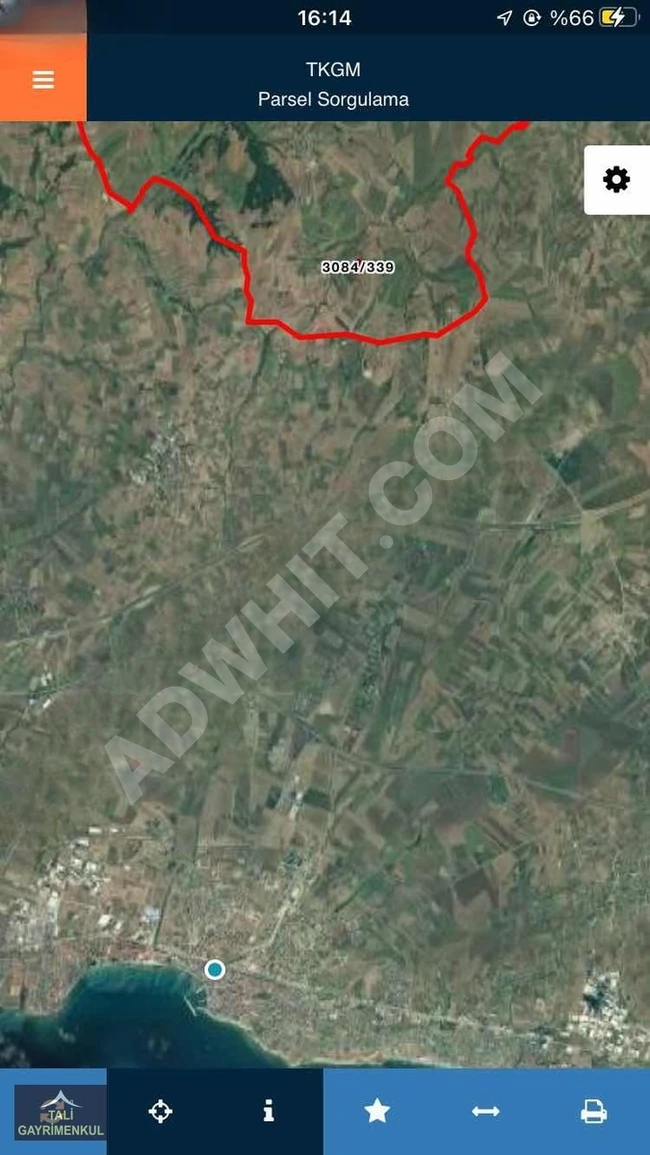 For sale: Independent agricultural land in Silivri Kurfalı