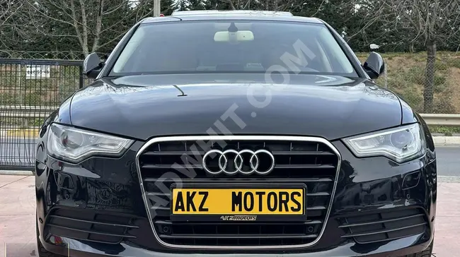 AKZ MOTORS DAN 2013 A6 2.0 TDİ 177 HP İÇİ BEJ SANRUF VAKUM BAYİ