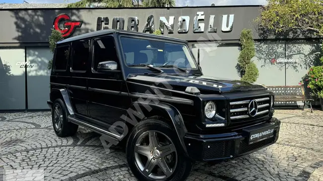 MERCEDES G 350d AMG موديل 2015- نظام صوت Harman Kardon - مقاعد مبردة - فتحة سقف - وكالة - بدون طلاء