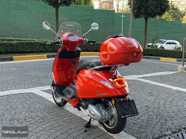 VESPA PRIMAVERA 125 موديل  2024  خالية من العيوب / مع حقيبة وزجاجة سياحية /NIKOLA360