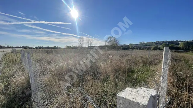 Investment land with asphalt frontage for sale in SİLİVRİ BÜYÜK KILIÇLI