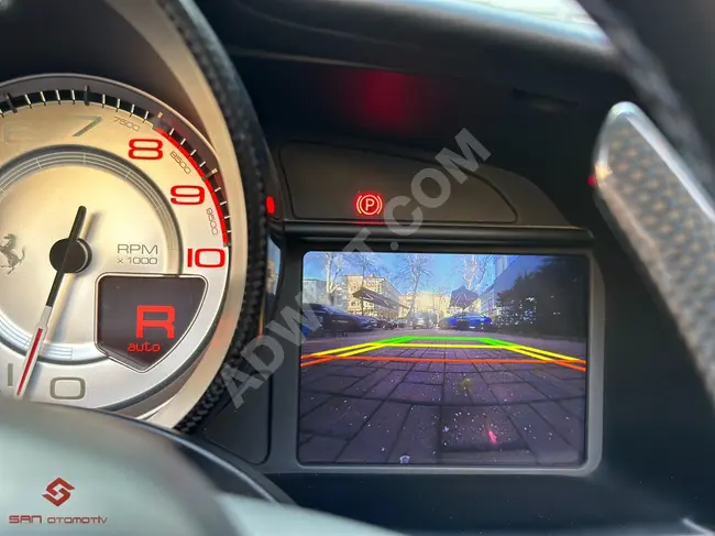 يبارة FERRARİ 488 SPIDER  موديل 2016 إصدار الوكيل   شاشة ضمان، Apple CarPlay من SAN OTOMOTİV