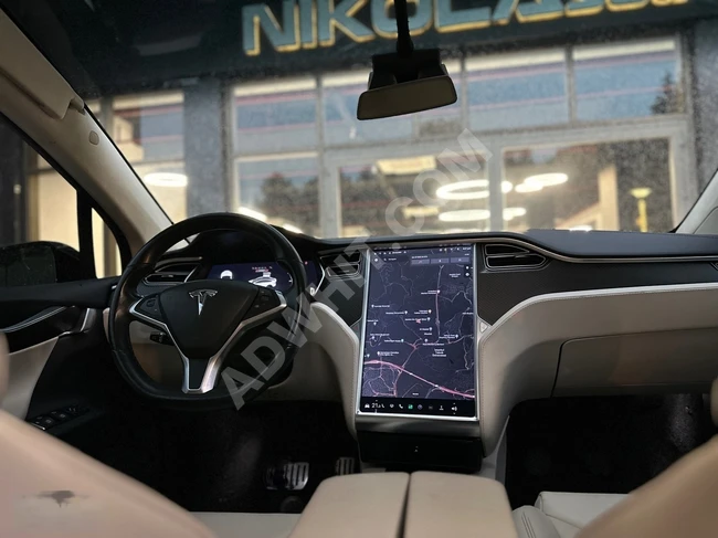 سيارة TESLA MODEL X P100D موديل 2018 - سبع مقاعد / CCS / MCU2