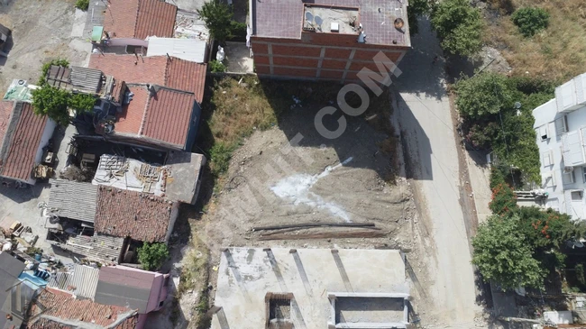 Land for sale prepared for construction with an area of 5 floors