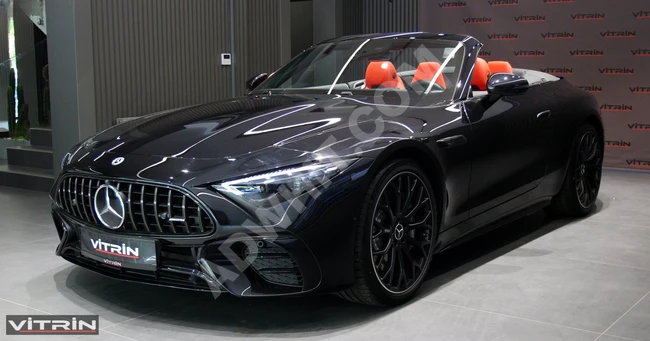 VİTRİN 2023 MERCEDES BENZ SL43 AMG -DİSTRONİC-BURMESTER-SOĞUTMA-