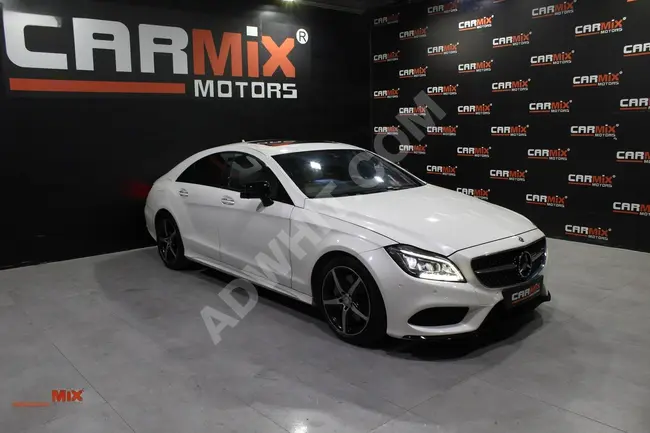 سيارة MERCEDES BENZ CLS 350d موديل 2015 إصدار الوكيل من CARMIX MOTORS