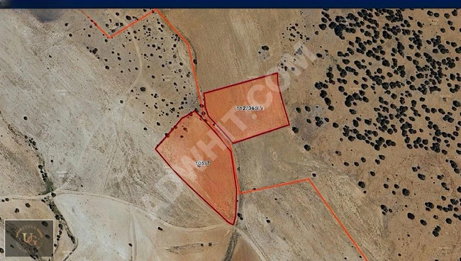 Suitable land with an area of 5,950 square meters in AFYONKARAHİSAR EMİRDAĞ GÖKÇEYAKA