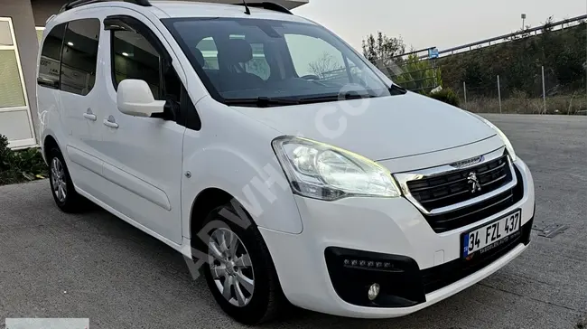 Peugeot PARTNER Model 2017 1.6 HDI with 92 horsepower, no defects or paint, 146,000 km in excellent condition