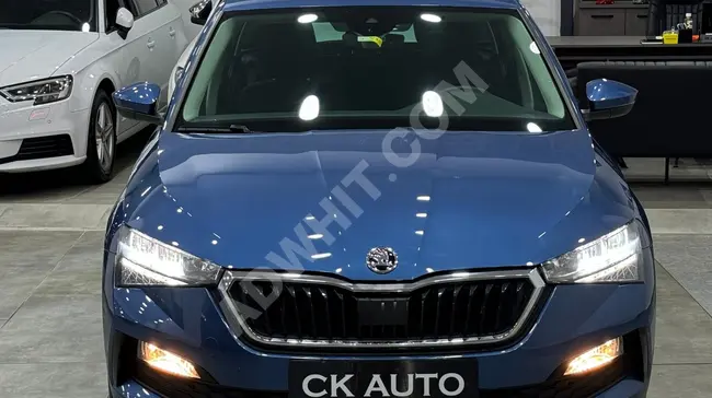 سيارة SKODA SCALA 1.0 TSI PREMİUM DSG موديل 2021 - اوتوماتيك - مسافة 62.000 كم - بدون طلاء