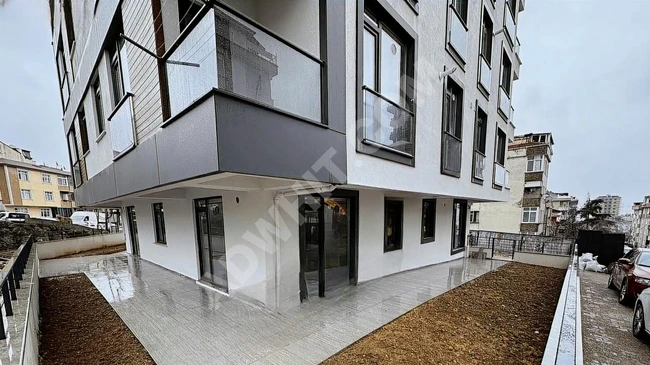 New 1+1 apartment with a garden directly on the street - from İNTER WORLD