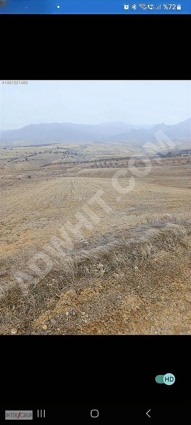 Investment land with an area of 16 dunams in the village of Elazığ Baskil Karakaş