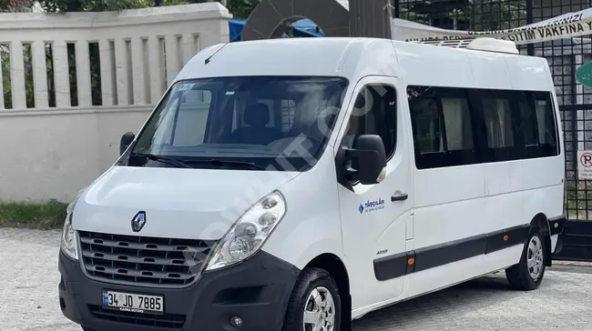 RENAULT MASTER موديل 2013 من مالكها الأول عدد المقعد 16+1 مقاعد أصلية من ARGEN، .