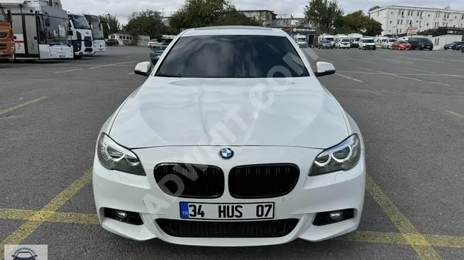 سيارة BMW 5 Serisi 520 iM Sport موديل 2014 - مُعتنى بها في الخدمة