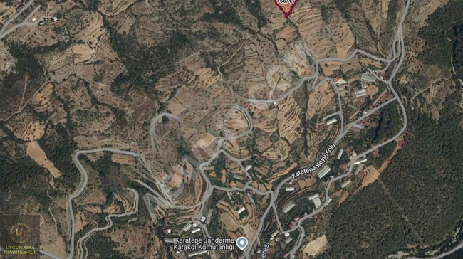 Land suitable for sale with an area of 5,604 m² in ANTALYA- GAZİPAŞA- KARATEPE