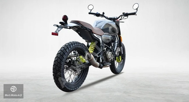 MERT MOTO A.Ş YUKİ SCRAMBLER 125 CC -NAKİTE ÖZEL -