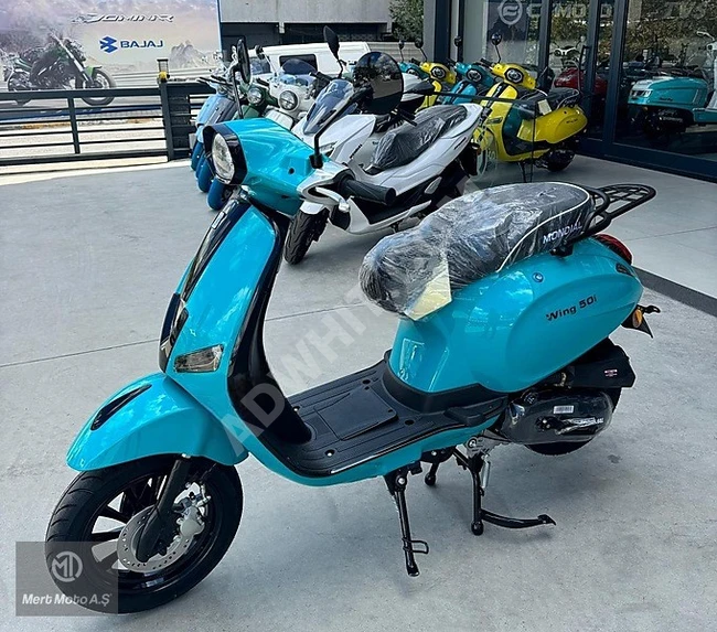 MERT MOTO A.Ş DEN MONDİAL WİNG 50 CC YENİ LANSMAN RENKLERLE