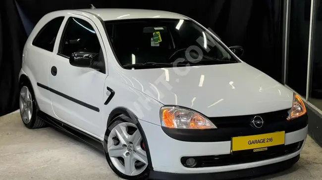 سيارة OPEL CORSA 1.7 DTİ موديل 2004 ديزل مع إمكانية الدفع عبر بطاقة الائتمان حتى 12 قسطًا.