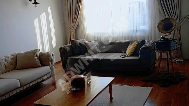 Duplex apartment 5+2 for sale with an open front facade in a boutique location in BAHÇELİEVLER