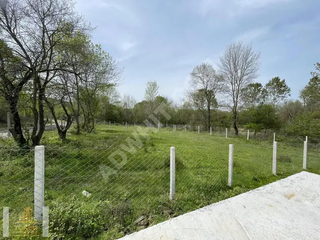 Land for sale with an area of 531 m2 on a main road in ÇATALCA KARACAKÖY