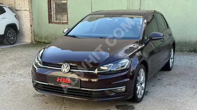 HBB MOTORS 2017 VW GOLF HİGHLİNE CAMTVN+HAYALET HATASIZ BORDO