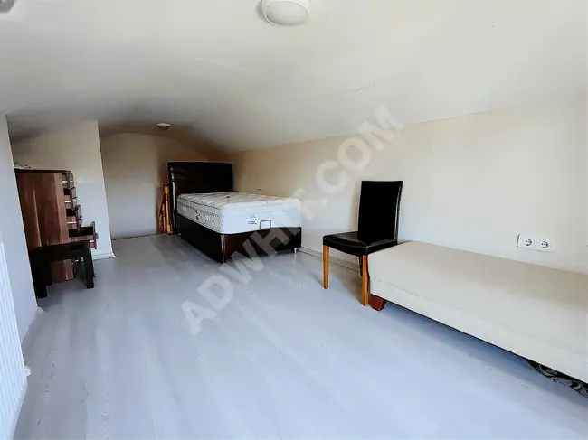 A 3+1 duplex apartment fully furnished for rent in the BEYKOZ area