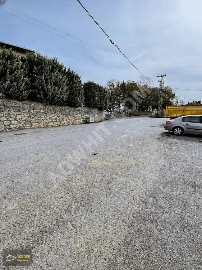 For sale: Independent land within the village designated for villas, 25 minutes away from Istanbul