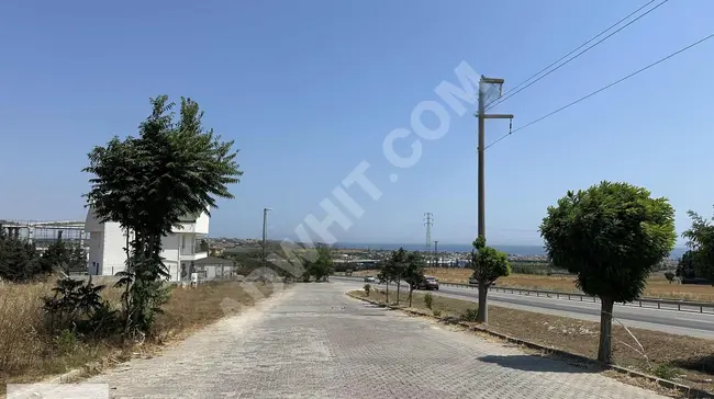 Ready-to-build land in a great location with a sea view in SANCAKTEPE