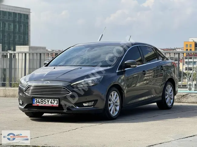 سيارة Ford موديل 2018 - أوتوماتيك - تيتانيوم - جنوط من الصلب - شاشة