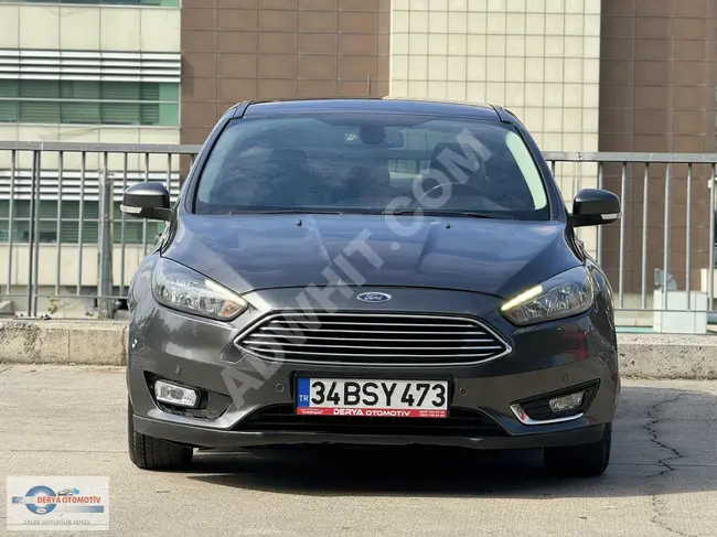 سيارة Ford موديل 2018 - أوتوماتيك - تيتانيوم - جنوط من الصلب - شاشة