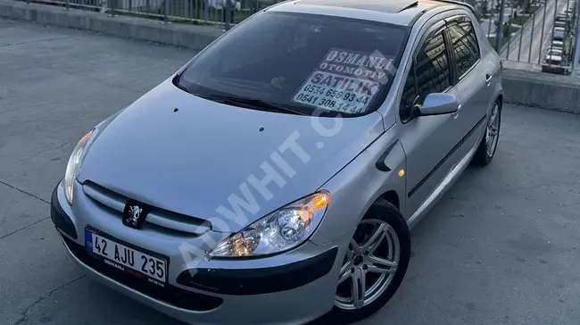 OSMANLIDAN 2004 PEUGEOT 1,4 DİZEL ÇOK TEMİZ CAM TAVANLI