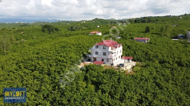 Triplex villa (three floors) for sale with its land, 14+2, with an area of 4200 square meters, in KARASU ALANDER