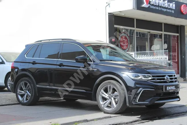 2023 VW TİGUAN RLİNE NAVİGASYON_PARKASİSTAN_CAM.TAVAN_H.EKRAN_