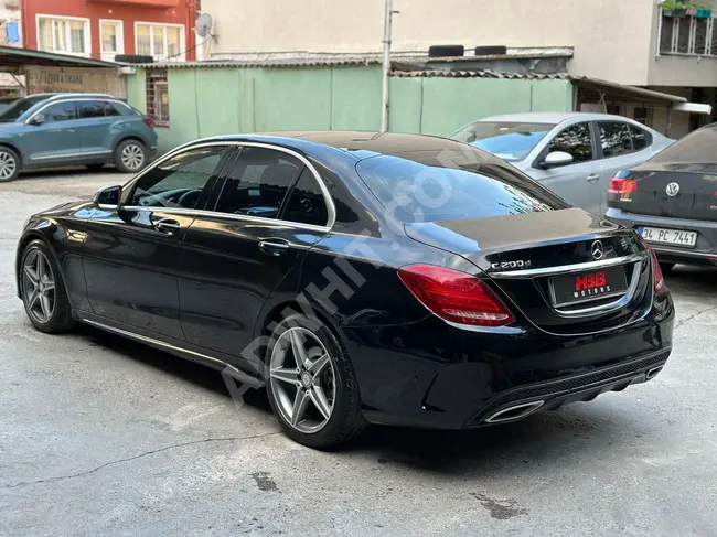 HBB Farkıyla Mercedes C180 AMG 1.6 Üst Düzy Performans ve Şıklık