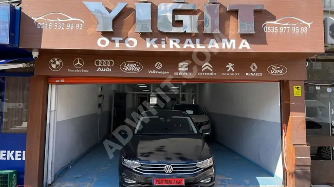 ANADOLU YAKASI YİĞİT RENT A CAR YENİ KASA DİZEL PASSAT 1666TL