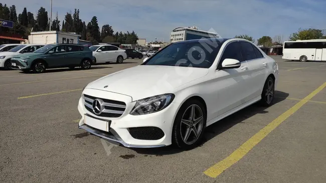 2018 MERCEDES C 200 DİZEL AMG CAM TAVANLI HATASIZ 178000 KM DE