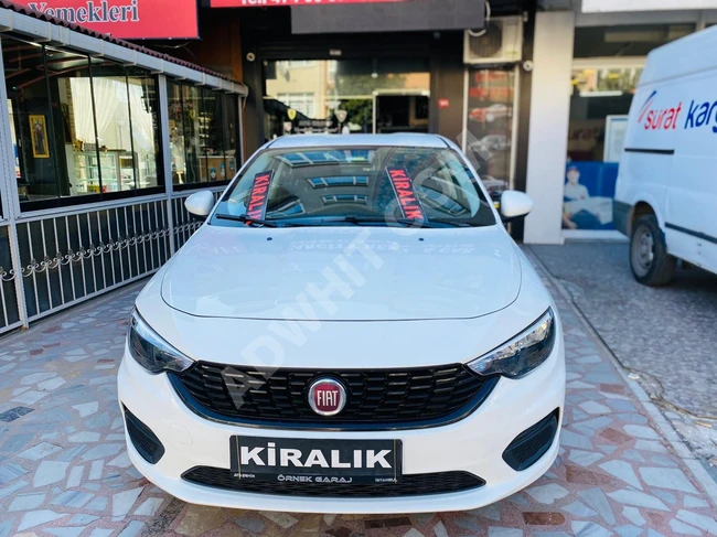 2019 - Fiat Egea - لتأجير سيارات  في القسم الاسيوي  في  ATAŞEHİR - KADIKÖY - BEŞİKTAŞ  بسعر 1100 ليرة - من CARCITY RENT A CAR