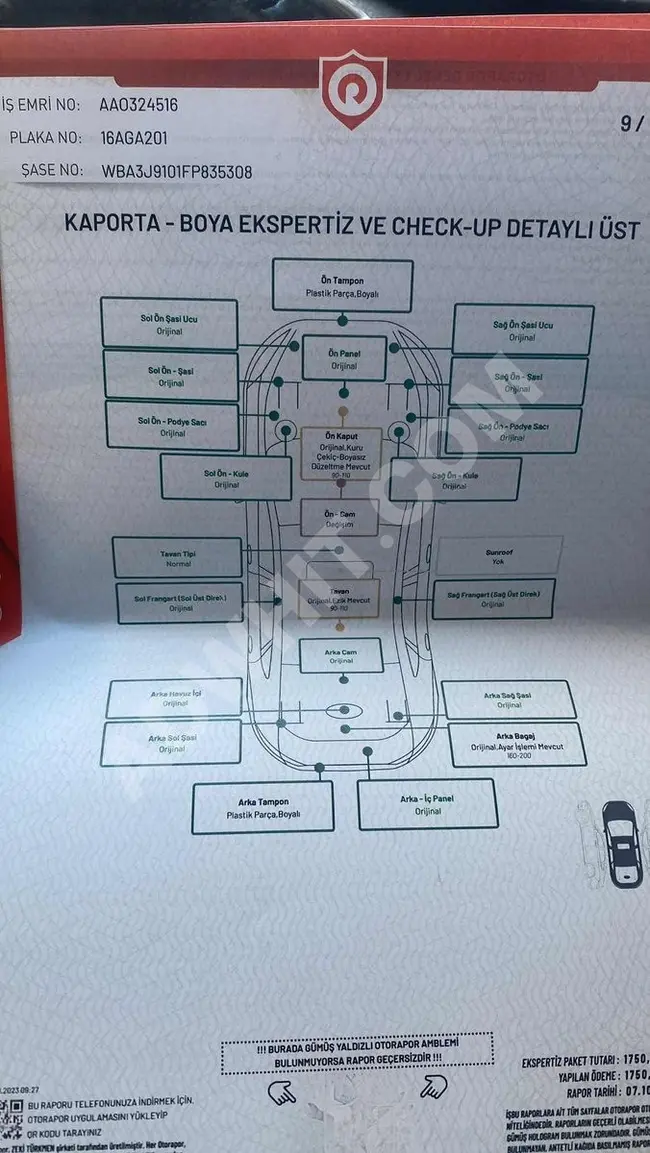 FİYAT DÜŞTÜ ACİL SATILIK 2014 SEDEFLİ BEYAZ M SPORT DÖNÜŞÜMLÜ