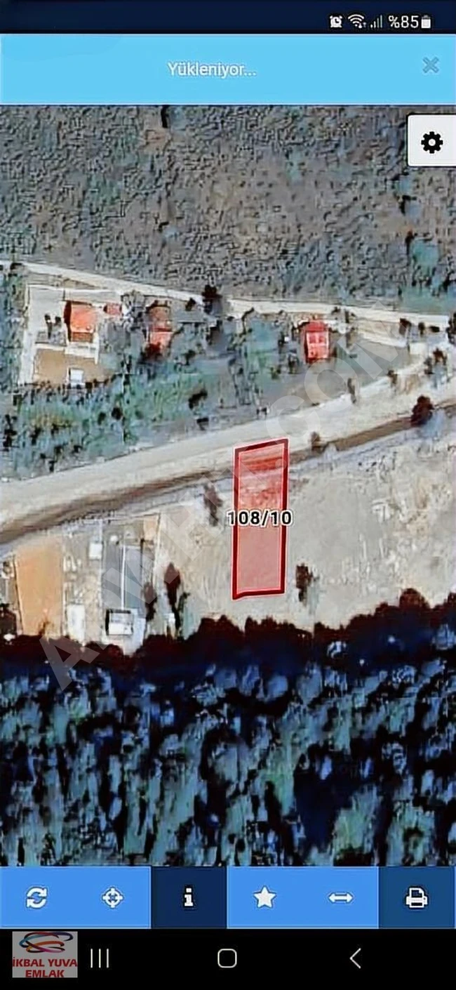 Residential land for sale in Aksu village in Düzce Fındıklı