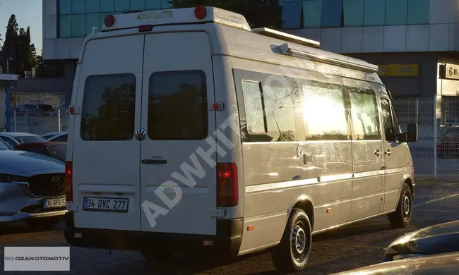 Volkswagen CRAFTER Caravan model 2006 with MAJERATÖR toilet and solar panels