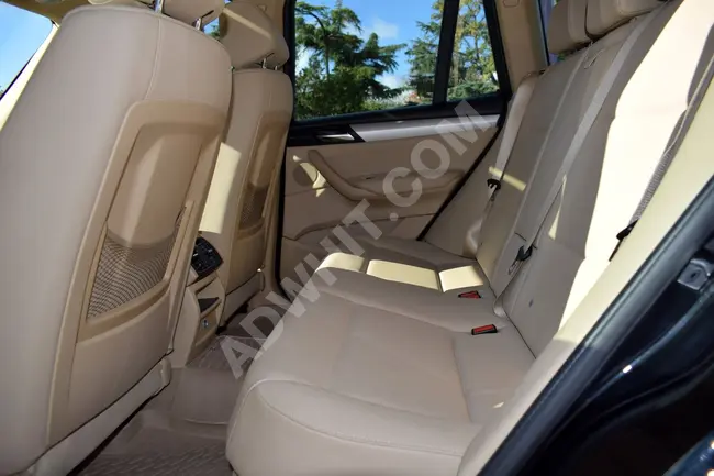 سيارة 2015 BMW X3 2.0L S DRIVE - مسافة 122,000 كم وبدون طلاء